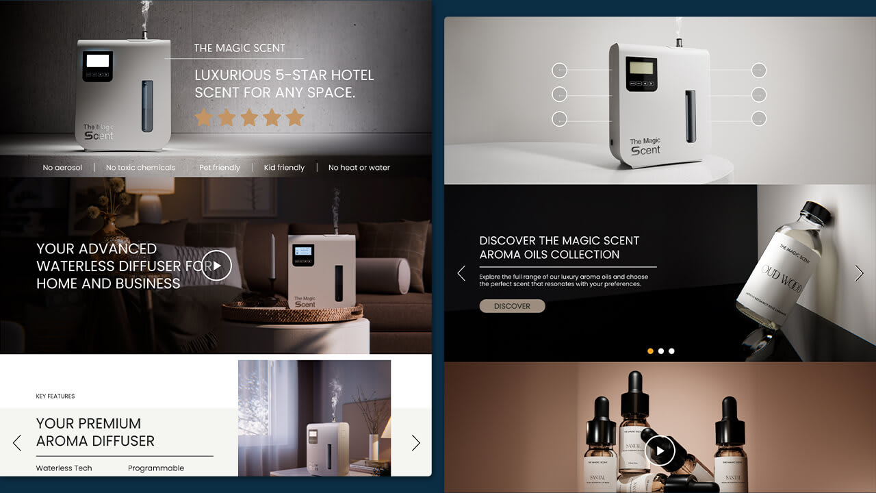 After image: The Magic Scent Diffuser: Premium oil diffuser with expertly optimized product details for maximum visibility and engagement.